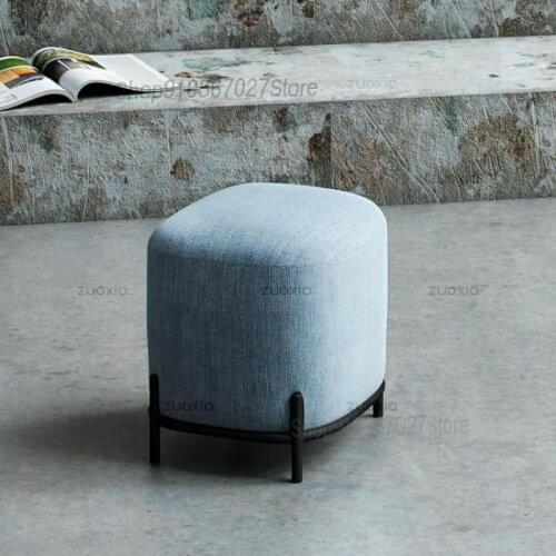 Nordic Style Net Red Sofa Stool European Style Stool Ins Simple Sofa Foot Living Room Sofa Pier Foot Stool
