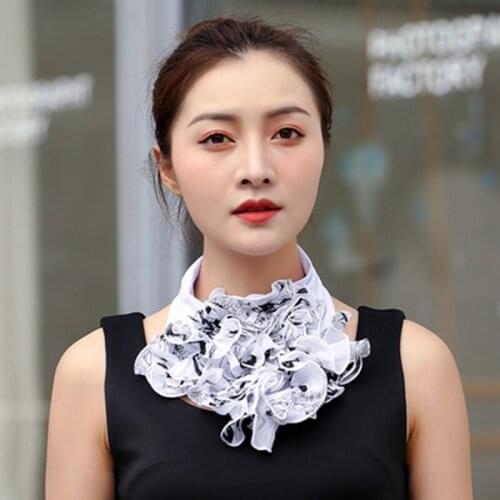 Lady Wrap Small Office Neck Collar Floral Scarf Foulard Skinny Scarfs Spring Summer Hot Women Silk Scarf
