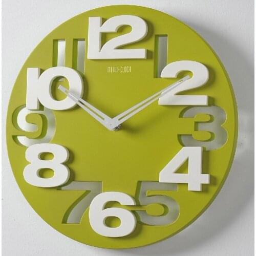 Creative Stereo 3D Digital Wall Clocks Modern Design Large Wall Hanging Kitchen Living Room Watch Decor