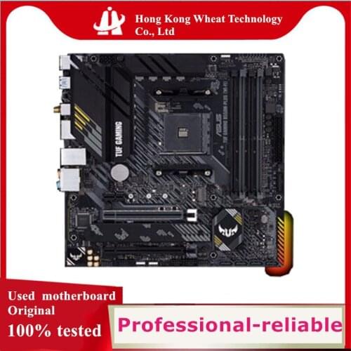 For ASUS TUF GAMING B550M-PLUS (WI-FI) Motherboard Socket AM4 M.2 nvme ssd For AMD B550 Used Original Desktop Mainboard