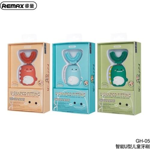 REMAX Intelligent U Children Electric Toothbrush【Use Mousse Toothpaste 】Sonic Cleaning | Rechargeable | Self-cleaning