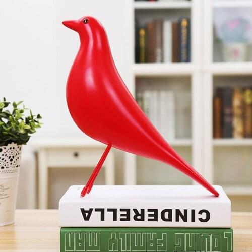NORDIC RESIN SIMULATION BIRD FIGURINES CREATIVE SIMPLE PIGEON MINIATURE ORNAMENTS DESKTOP HOME DECOR ACCESSORIES CRAFTS GIFTS