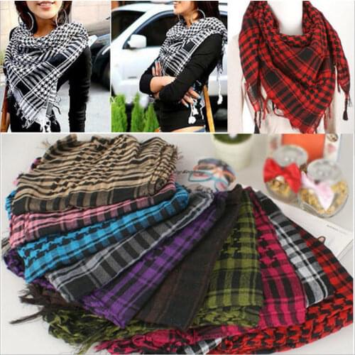 HIRIGIN Latest Women Men Arab Shemagh Keffiyeh Palestine Scarf Shawl Wrap Scarves USA