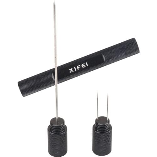 XIFEI 2 in 1 Cigar Draw Enhancer Needle Tool Cigar Punch & Holder Cigars Drill Accessories Gift For Men