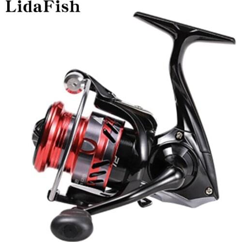 LIDAFISH New 2000-3000 Series Aluminum Alloy Spool Spinning Fishing Reel 5.2:1 Freshwater /Saltwater Sea Bass Fishing Coil