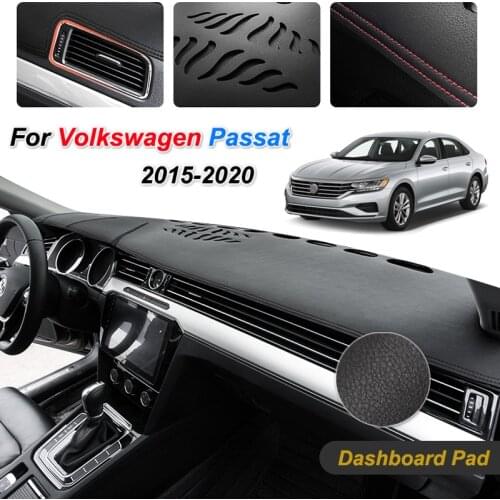Dashboard Cover Slip Mat Accessories Dashmat Carpet For VW Passat Volkswagen Variant Alltrack 2015-2020