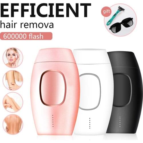600000 Flash Professional Permanent IPL Epilator Laser Hair Removal Electric Photo Women Painless Threading Hair Remover Machine