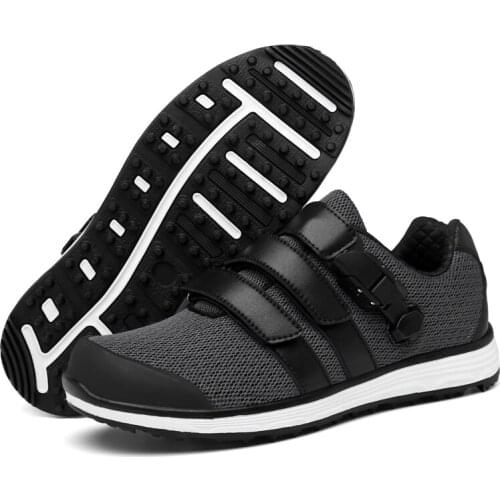 2021 New Men Golf Shoes Waterproof Air Cushion Comfortable Classic Mens Sneakers White Black Lightweight Golf Shoes breathable