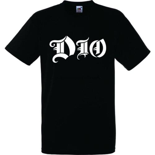 DIO LOGO Black New T-shirt Rock T-shirt Rock Band Shirt