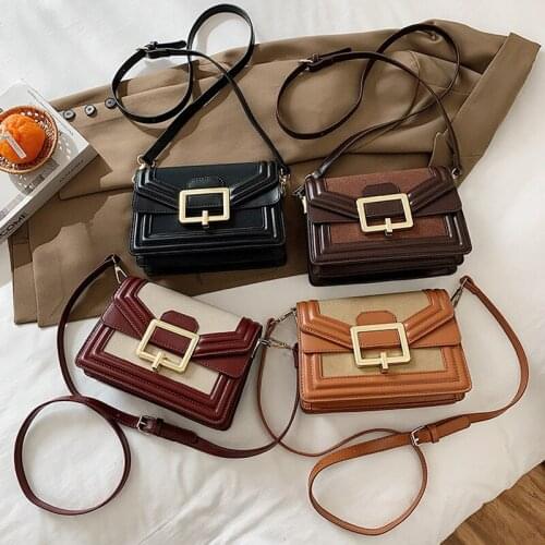 Wholesale fashion PU leather mini vintage matte ladies sling shoulder purse and handbags elegant 2021 bags women