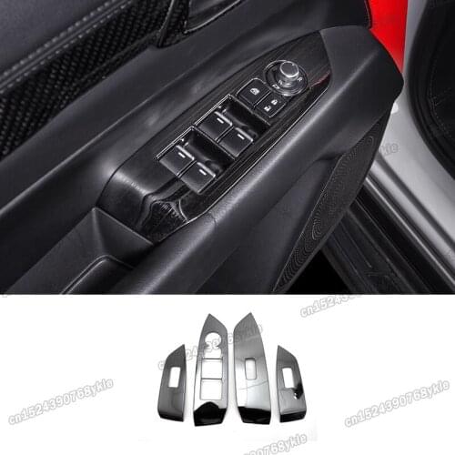 Lsrtw2017 Car Car Window Switch Adjust Elevator Panel Trim for Mazda Cx-5 2017 2018 2019 2020 2021 Cx5 Accessory Decoration