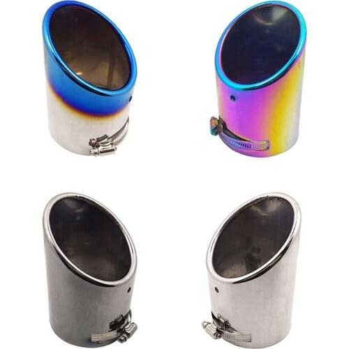 Buckle Mufflers Plug Mufflers Replacement For Chevrolet Malibu Diameter 98mm 100mm Car Exhaust Tail Pipe Decoration Accessories