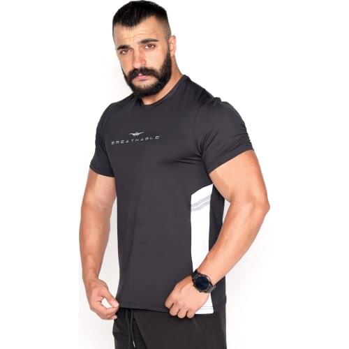 Sports T-Shirt Breathable Sweat-Wicking Fabric