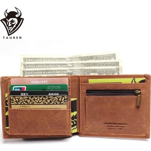 Мужские кошельки с зажимом для денег TAUREN China At AliExpress