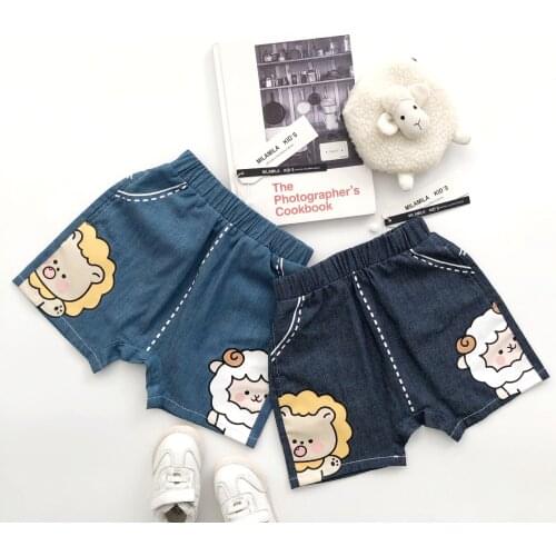 Tonytaobaby New Summer Fashion Baby Boys and Girls Can Love Baby Cartoon Girls Pants Boys Pants