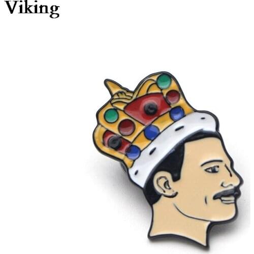 Badges Cool Brooch Stylish Pin Metal Brooch Enamel Pin For Kids Women Men Hat Pin Collar Pins Jacket Badge G0516