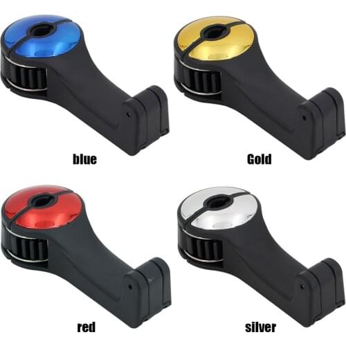 2 in1 Car Headrest Hook Phone Holder Car Seat Back Hanger for Handbag Grocery Organizer Auto Fastener Clips Interior Accessories