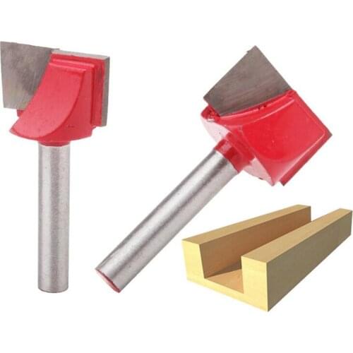 22mm Surface Planing Bottom Cleaning Wood Milling Cutting CNC Router Mill Bit