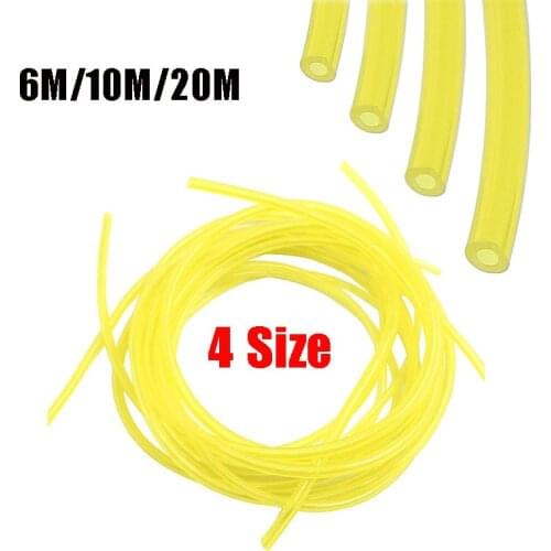 4 Size 2mm/2.5mm/3mm Tygon Petrol Fuel Gas Fuel Line Fuel Pipe Fuel Hose Oil Gas Resistant 6M 10M 20M for Motorcycle