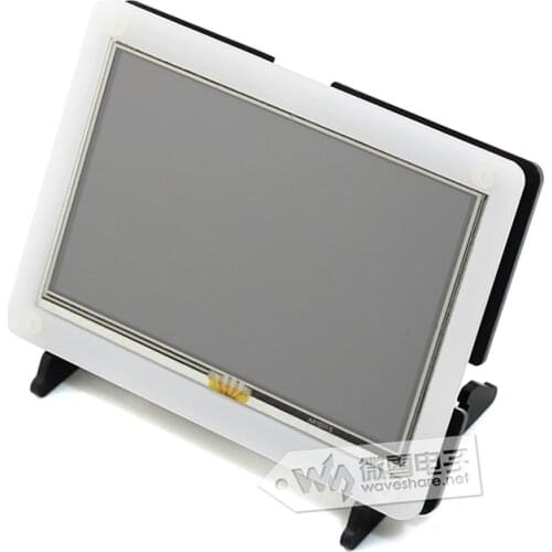 5 inch Raspberry Pi screen LCD touch screen HDMI display with black case