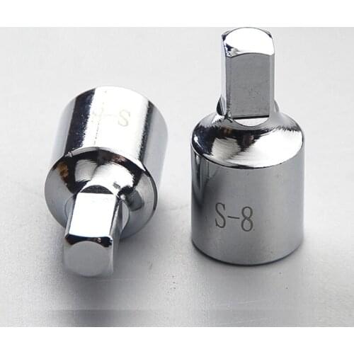 8mm Square Head Oil Crankcase Drain Plug Key Tool Remover Fits Auto Accessories