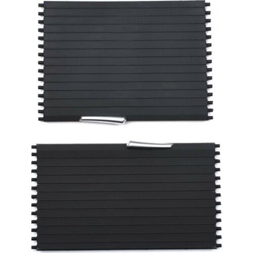 Car Front/Rear Section Centre Console Cup Holder Roller Blind Cover for -BMW X5 X6 E70 E71 2007-2014 51166954943