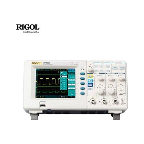 RIGOL DS1102E 100MHz Digital Oscilloscope 2 analog channels 100MHz bandwidth