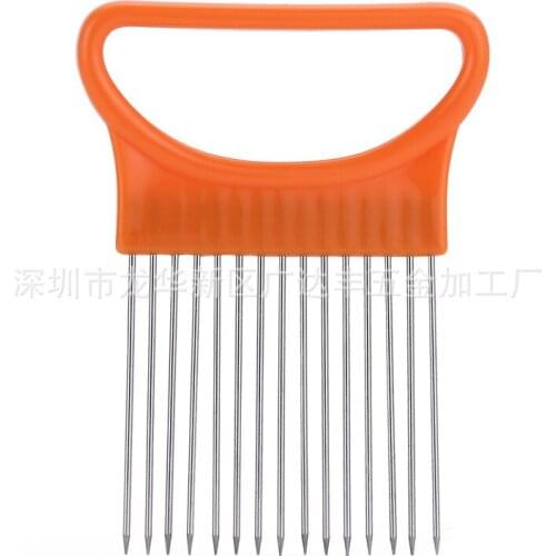 HMROVOOM Selling onion, kitchen, stainless steel, creative tool, fruit and vegetable slicing fixer