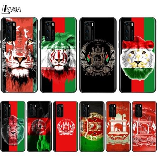 Afghan Afghanistan Flag For Huawei P Smart Z S Pro Plus 2018 2019 2020 2021 Mate 10 20 30 40 RS PRO Plus Soft lite Phone Case