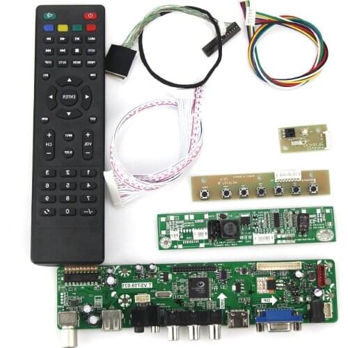 T.VST59.03 LCD/LED Controller Driver Board(TV+HDMI+VGA+CVBS+USB) For LP133WX3-TLA5 N133IGE LVDS Reuse Laptop 1280x800