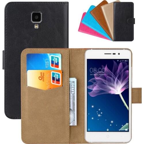 Luxury Wallet Case For Doogee X10 PU Leather Retro Flip Cover Magnetic Fashion Cases Strap