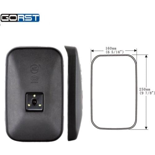 Car-Styling Reflector Rearview Mirror Side Mirror Exterior Assembly with a shape of unbrella for Isuzu NHR NPR NXR series