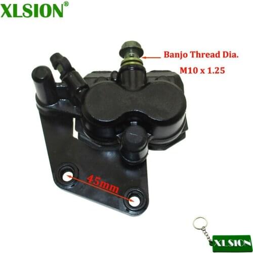 XLSION Front Hydraulic Disc Brake Caliper For Chinese 50cc-190cc Thumpstar Atomic Pitpro Pitster Pro DHZ SSR Piranha Pit Dirt