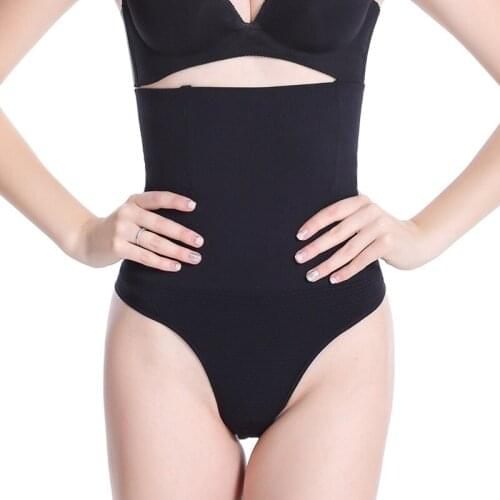 ALICENO Sexy High Waist Women Butt Lifter Shaper Tummy Control Panties Shapewear Thongs Underwear Waist Trainer Body Shaper