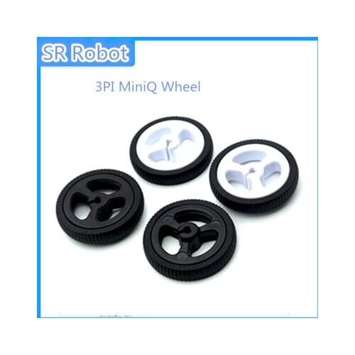 10pcs 3PI MiniQ Wheel For N20 DC Gear Motor Rubber Wheel Diameter 34mm Code Disk 34*7 DIY RC Toy Remote Control Car Chassis Part