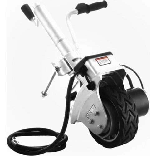 12V 350W Electric Trailer Jockey Wheel 2270KG Vehicle Load Caravan Boat Jack Wheel Dolly Utility Trailer Power Mover