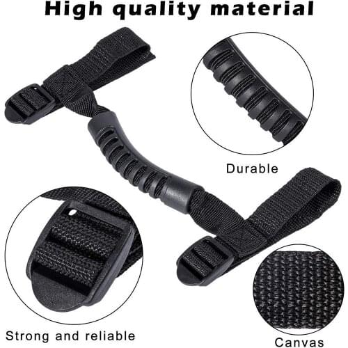 4 X Joystick Roller Grip Grip Handle Handle For Jeep Wrangler YJ TJ JK JL JLU Sports Non-slip Sahara Freedom Rubicon X