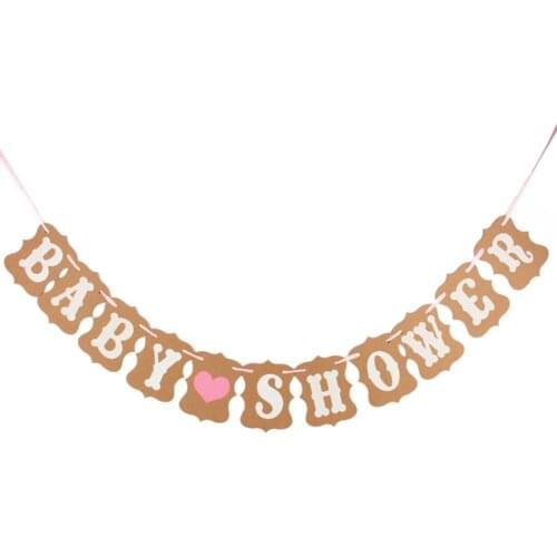 Baby shower bunting banner its a boy its a girl flag banners Gender Reveal decorations Christening Baptism supplies