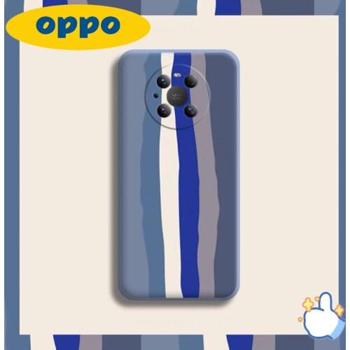 Hot Official Stripe Line Protect Case for oppo A3S A12E A72 A53 A73 5G A92S A31 2020 A52 A92 A72 A5 A9 2020 A11X F11 F9 A5S A12
