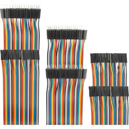 Dupont Line 10CM/15CM/20CM/30CM /40CM Male To Female Female To Female Male To Male Color Jumper Cable Dupont Wire