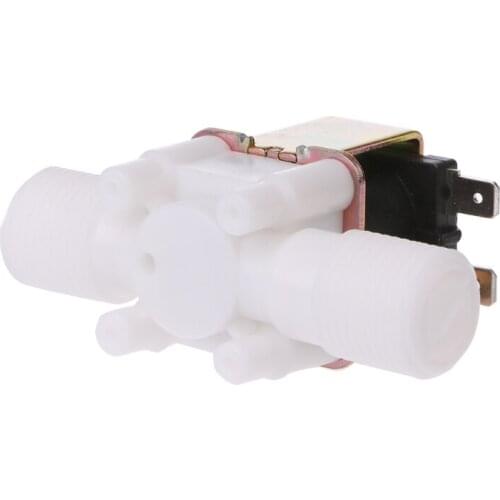 2019 New Electric Solenoid Valve Magnetic N/C Water Air Inlet Flow Switch 1/2" DC 24V Hardware