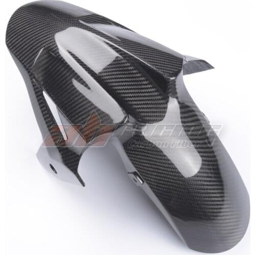Front Fender Tire Mudguard Cover Hugger For Kawasaki Ninja400 2017-2020 Carbon Fiber 100