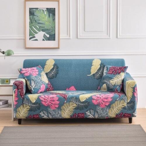Fashion Printed Universal Sofa Cover High Elastic All-inclusive Couch Covers for Living Room Furniture Protective Cover