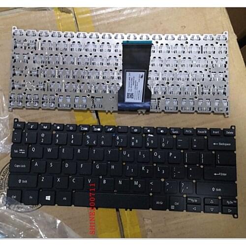 New Laptop English Keyboard Keyboard Replacement For Acer Spin5 SP513-51/52N/52NP/53N SF114-32