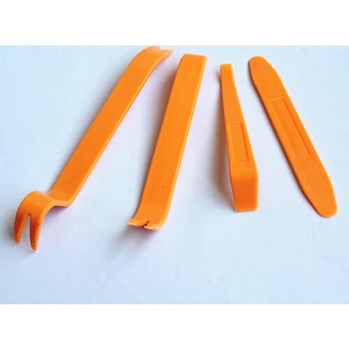 Acheheng Car Removal Tool 4pcs/set Portable Vehicle Car Panel Audio Trim Removal Tool Set Kit Practical Car Repairing Hand Tools