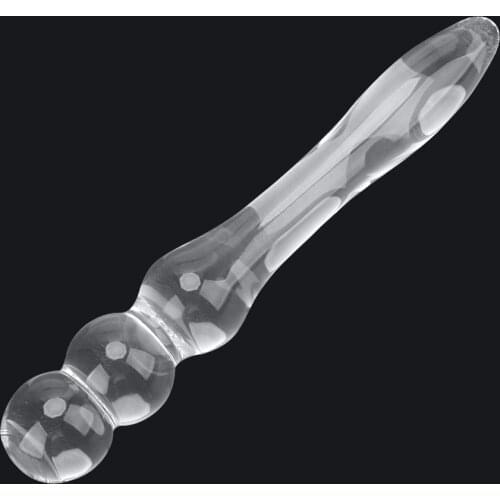 Glass Beads Anal Plug Anus Backyard Stopper Dildo Anal Plug Butt Plug Butt Stimulation Adult Products