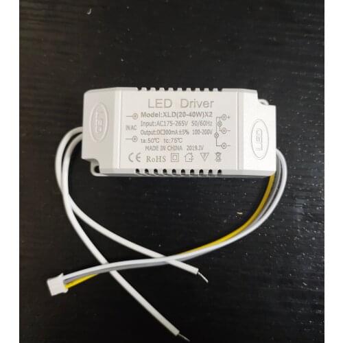 LED stepless dimming and color temperature driver, remote control stepless dimming ceiling lamp driver, three-color dimming