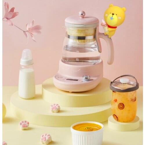 Intelligent thermal insulation glass automatic milk powder constant temperature mixing electric kettle J03