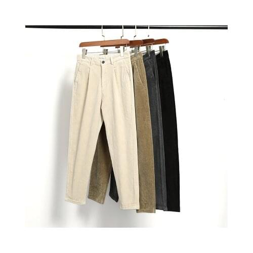 VAJANED Men's Corduroy Trousers