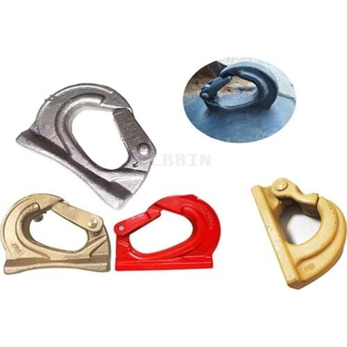 Excavator welding bucket hook hanging hook steel bucket hook excavator parts